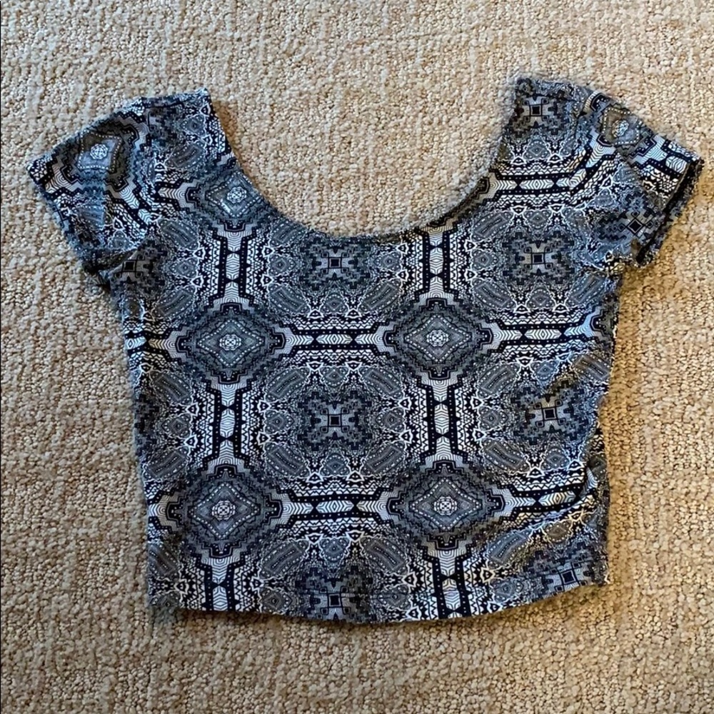 black and white crop too